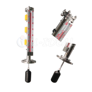 נירוסטה רכוב עליון/pvc/pvc מד <span class=keywords><strong>flap</strong></span> מגנטי עם מתג ומשדר עבור מיכל מים - Product Image 5