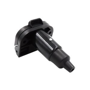 7 Pin Trailer <b>Plug</b> Socket <b>Adapter</b> For Caravan Taillight Signal Connector 12V Plastic Standard Grounding - Product Image 3