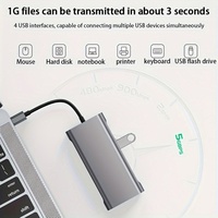 Station d'accueil USB-C 11 ports en alliage d'aluminium avec prise en charge VGA, Ethernet RJ45, cartes SD/TF et PD100W 2.0 - En stock