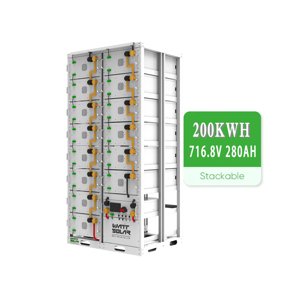 WS 215kwh 230kwh, Высоковольтная батарея, воздушная/охлаждающая Коммерческая промышленная система хранения энергии, солнечная батарея Lifepo4