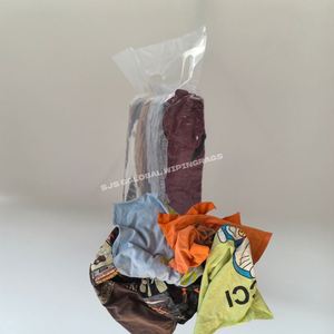 Trapos de tela reciclada, trapos de camiseta, trapos de algodón de colores, tejidos suaves para limpieza industrial - Product Image 1