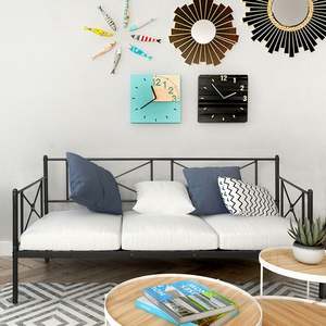 <span class=keywords><strong>Lit</strong></span> de jour en métal à cadre de <span class=keywords><strong>canapé</strong></span> en <span class=keywords><strong>fer</strong></span> <span class=keywords><strong>forgé</strong></span> personnalisé de haute qualité - Product Image 3