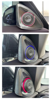 ICarsin pour Mercedes-Benz Classe E W213, éclairage d'ambiance 64 couleurs, turbine magique, sortie d'air, éclairage d'ambiance de voiture 12V, accessoires de voiture