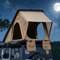 Tente de toit de camping triangulaire en aluminium imperméable pour 2 personnes, vente en gros