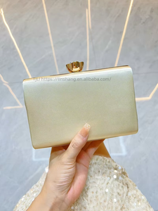 New Cross-border Socialite Silk Dinner <b>Clutch</b> Bag for Women's and Cheongsam Events Matching Dress Polyester Tanjing - Product Image 3