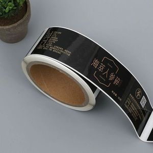 Autocollants personnalisés en vernis transparent 3D : étiquettes autocollantes en vinyle gaufré avec feuille d'or métallique haute brillance - Product Image 4