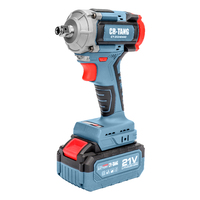 Llave de impacto industrial para camión, herramienta eléctrica sin escobillas de 320 N.m, llave de impacto inalámbrica portátil OEM