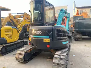 حفارات مجنزرة مستعملة أصلية لحرقل الأرض Kobelco SK55SR