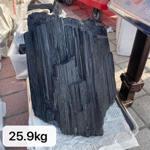 Chất Lượng Cao Kích Thước Lớn Màu Đen Tự Nhiên Tourmaline Đá Thô Lớn Nguyên Đen Tourmaline Tinh Thể Thạch Anh Cho Chữa Bệnh - Product Image 3