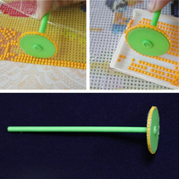 Rouleau de broderie diamantée, stylo de pose de diamants avec ruban adhésif, outils et accessoires pour broderie diamantée 5D