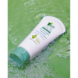 Gel Nettoyant Visage Doux à l'Huile Essentielle de Pamplemousse Nettoyage en Profondeur Tous Types de Peau 50ml Gel Nettoyant Vert Clair Usage Quotidien - Product Image 3