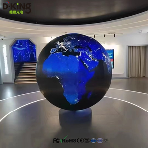Pantalla LED Esférica P2.5 de 1000 mm de Diámetro, Curva para Interiores, Inmersiva de 360°, Señalización Digital de Alto Brillo - Product Image 3