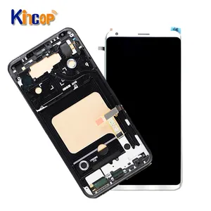 Repair Parts For LG V30 LCD Display With Touch Screen Digitizer LG V30 H930 H933 US998 LCD Display Assembly with frame