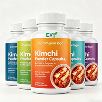 Capsule de Kimchi à Marque Blanche OEM, Poudre Super Verte, Extrait Végétal
