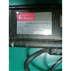SANYO DENKI P30B06040DXS22 BL SUPER AC SERVO MOTOR มือสอง - Product Image 3