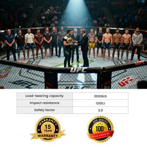 <span class=keywords><strong>Ring</strong></span> <span class=keywords><strong>de</strong></span> <span class=keywords><strong>boxe</strong></span> d'occasion à vendre, cordes incluses, cage octogonale MMA 20 x 20, cage <span class=keywords><strong>de</strong></span> <span class=keywords><strong>combat</strong></span> UFC, <span class=keywords><strong>ring</strong></span> <span class=keywords><strong>de</strong></span> <span class=keywords><strong>boxe</strong></span> au sol - Product Image 4