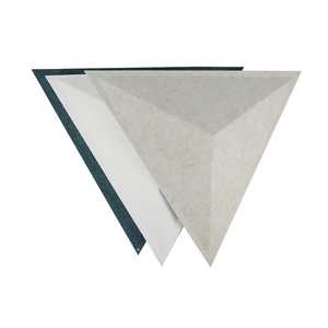 Panel Acústico Triangular de Poliéster Sólido de 9 mm, Panel Acústico de Pared para Reducción de Ruido para Estudio de Grabación, Cine, Auditorio - Product Image 5
