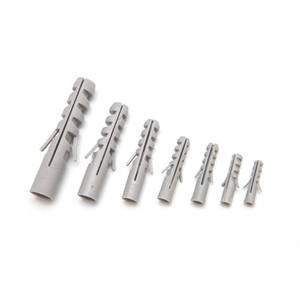 Di alta qualità 6mm 7mm 8mm 10mm 12mm di plastica PE vite di ancoraggio espandere chiodi tappi per parete - Product Image 1
