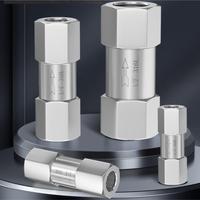 Clapet anti-retour à joint souple en acier inoxydable 304 DN15 1/2'' à filetage femelle, type fendu