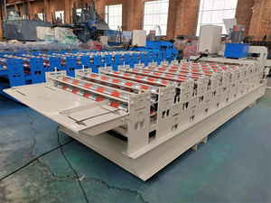 Used 950mm Steel <b>Sheet</b> Metal Roofing Roll Forming Machine with PLC Control for <b>Tile</b> Industries Bearing Motor Core Components - Product Image 2