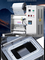 Machine de scellage semi-automatique pour barquettes de yaourts, jus et boissons, machine de remplissage et de scellage de 4 mini-gobelets en plastique pour gelée