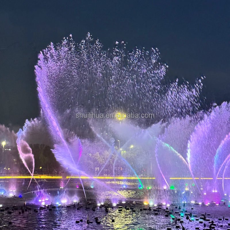 Music Fountain Rhythm Sync Dancing Fountain Villa Outdoor Entertainment Garden Fountain Show Lighting Fountain