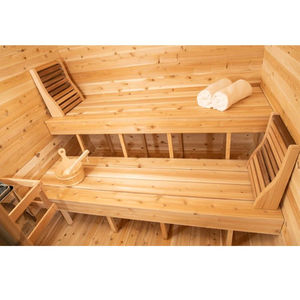 ถังซาวน่าแบบไม้เผาสำหรับซาวน่ากลางแจ้งซีดาร์ - Product Image 3