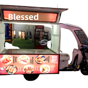 Camión de Comida Móvil Personalizable con Cocina Completa, Carrito de Comida con Diseño Graffiti para Helados, Hot Dogs y Comida Rápida - Product Image 5