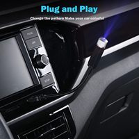 Lumière USB de décoration intérieure pour voiture, projecteur d'étoiles USB pour toit de voiture, lumière LED USB pour l'intérieur du toit de voiture