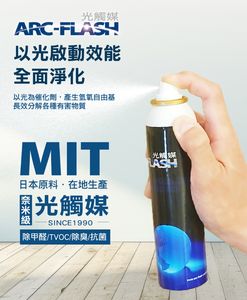 Meilleure qualité ARC-FLASH désodorisant vaporisateur 10% photocatalyseur piégeurs de formaldéhyde pour l'exportation - Product Image 2