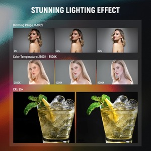 Pour NEEWER Full Color LED Tube Bar RGB Light Wand avec APP Control & Magnetic Handheld 2500K ~ 8500K Video & Photography Light <span class=keywords><strong>Sti</strong></span> - Product Image 2