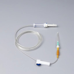 Ce ISO13485 mdsap y tế dùng một lần <span class=keywords><strong>IV</strong></span> truyền <span class=keywords><strong>Set</strong></span> với 21 gam kim - Product Image 1
