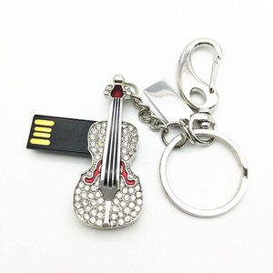 <span class=keywords><strong>ราคา</strong></span>ถูกเครื่องประดับ<span class=keywords><strong>ไวโอลิน</strong></span>กีตาร์ 4GB 8GB 16GB USB แฟลชไดรฟ์คริสต์มาส 3.0 PenDrive - Product Image 2