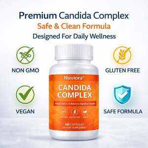 OEM Candida Cleanse Complex, complément alimentaire naturel pour la détoxification digestive, équilibre intestinal, formule anti-candida, végétalien, sans gluten, étiquette privée - Product Image 4