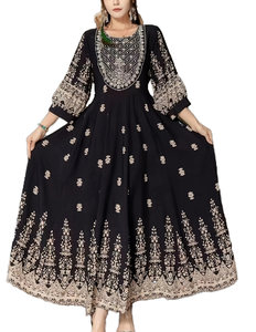 31882# New Positioning <b>Sequined</b> Sashes Print Floor-Length Ball Gown Flower Bead Stitching <b>Mesh</b> Tube <b>Top</b> Dress - Product Image 1