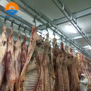 Système de rail pour boucherie de bovins en acier inoxydable pour abattoir de vaches et chambre froide, conception personnalisée - Product Image 2