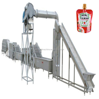 Industrie Volautomatische Tomatenketchup Jam Productie Verpakkingslijn Fruit & Groente Machines