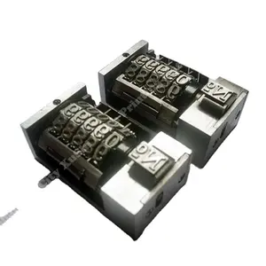 high quality big font height letterpress Numbering head plunger type numbering box for printing factory