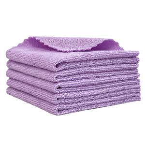 Chiffon carré en microfibre 230 g/m² réutilisable léger doux absorbant sans peluches sans bordure séchage rapide multi-usages de haute qualité - Product Image 1