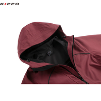 Kippo Veste coupe-vent légère pour hommes Veste longue pour hommes Veste personnalisée Vêtements pour femmes personnalisés pour hommes