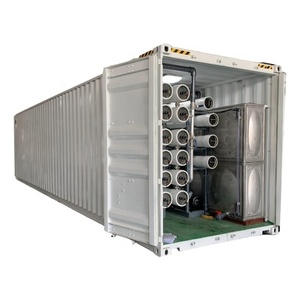 200 m3/jour Transportable Conteneurisé Usine de Traitement de l'Eau Salée Purificateur de l'Eau de Mer Dessalement Ro Plantes <span class=keywords><strong>Prix</strong></span> pour Hôtel - Product Image 4