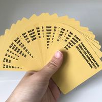 Fabricant de jeux de société éducatifs personnalisés, accessoires, impression de jeux de cartes, ensembles de jeux de cartes de haute qualité, prix de gros pour adultes et enfants