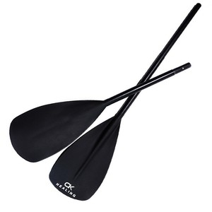 Pala de Kayak Plegable de Cuatro Secciones, 2.1 3m, Ligera, Negra, para Uso Recreativo - Product Image 2
