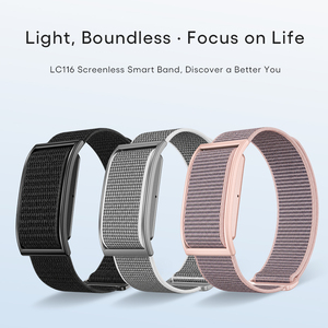 LC116 สายรัดข้อมืออัจฉริยะไร้หน้าจอ อัตราการเต้นของหัวใจ HRV ออกซิเจนในเลือด เครื่องวัดความเครียด การนอนหลับ 108 โหมดกีฬา เครื่องติดตามกิจกรรมฟิตเนส - Product Image 4