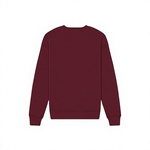 เสื้อสเวตเชิ้ตผู้ชาย Yourbrand สีแดงเลือดหมู คอกลม ทรงปกติ ผ้าไนลอน/คอตตอน ไม่บุซับใน ถักทอ โลโก้ด้านหน้า สไตล์ลำลอง สำหรับฤดูหนาว - Product Image 1