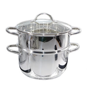 <span class=keywords><strong>Meilleur</strong></span> prix, marmite à <span class=keywords><strong>couscous</strong></span> en acier inoxydable avec couvercle en verre, vente chaude, marmite de cuisine, ensemble de casseroles - Product Image 1