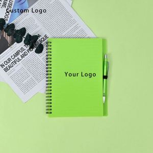 Eco-Friendly Custom Silk Screen <b>Leather</b> Executive <b>Diary</b> for Promotional Events - Product Image 1