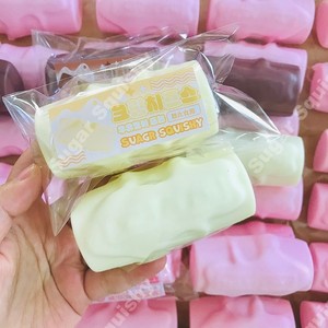 Produit transfrontalier très vendu : Barre de crème souple tricolore à remontée lente, jouet anti-stress Squishy Sugar - Product Image 4