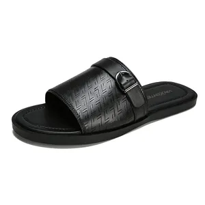 Outdoor Summer Beach Men Best Sandals Best Quality Pakistan Leather Sandals Shoes For Man