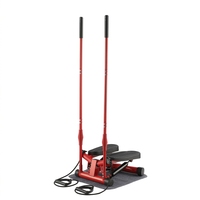 Vente flash - Équipement de gym à domicile Jinyuan - Mini stepper avec corde et main courante - 40x34x122cm - Fabriqué en acier ABS durable - Modèle JY-8209B